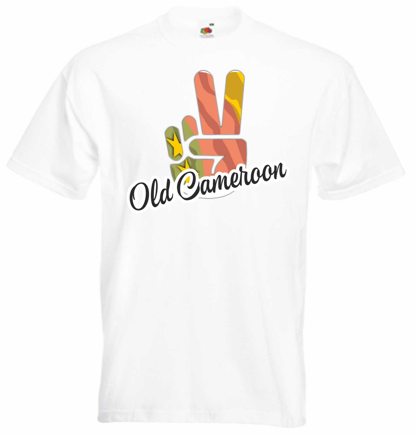 T-Shirt Herren - Victory - Flagge / Fahne - Old Cameroon - Sieg