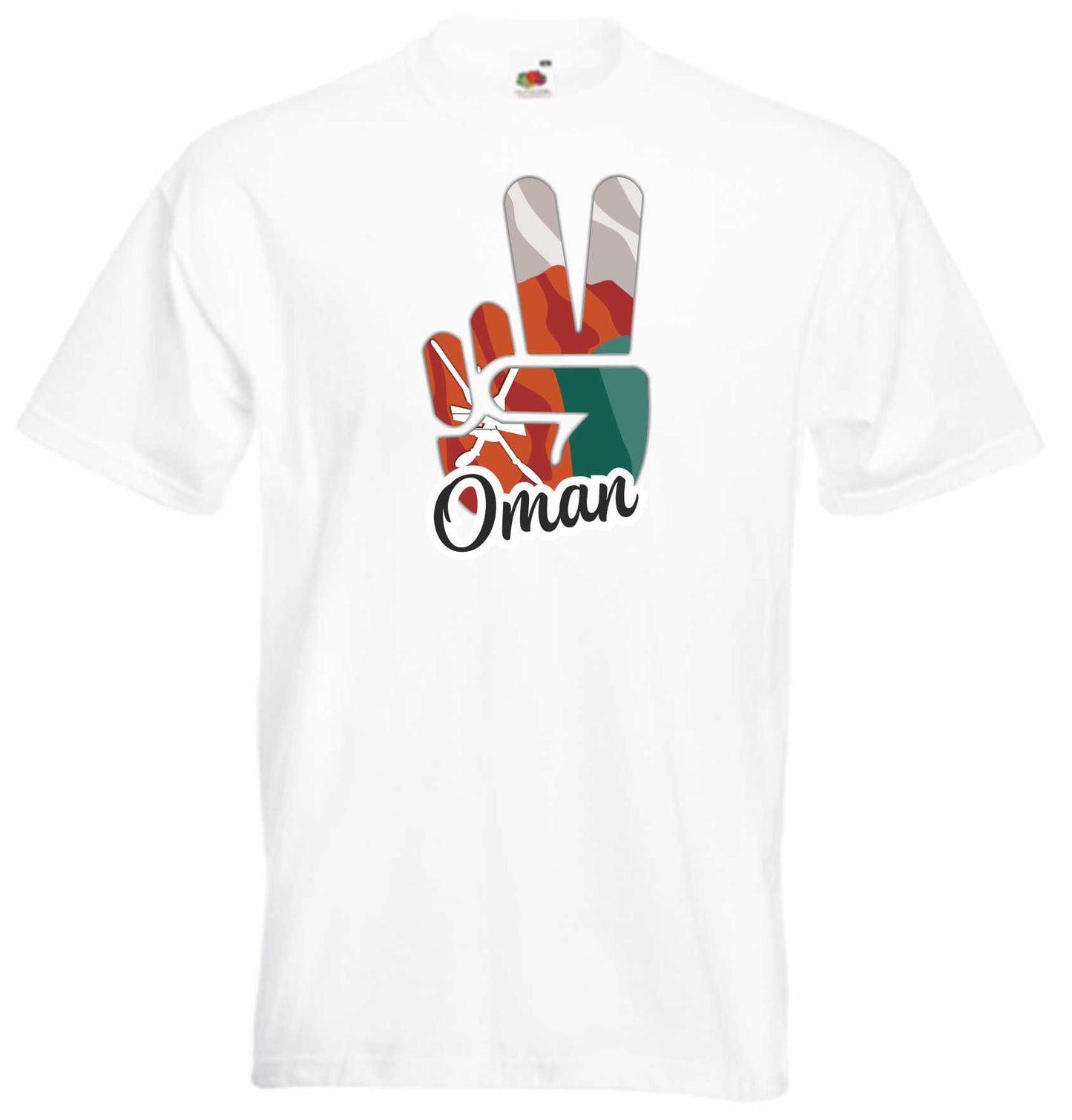 T-Shirt Herren - Victory - Flagge / Fahne - Oman - Sieg