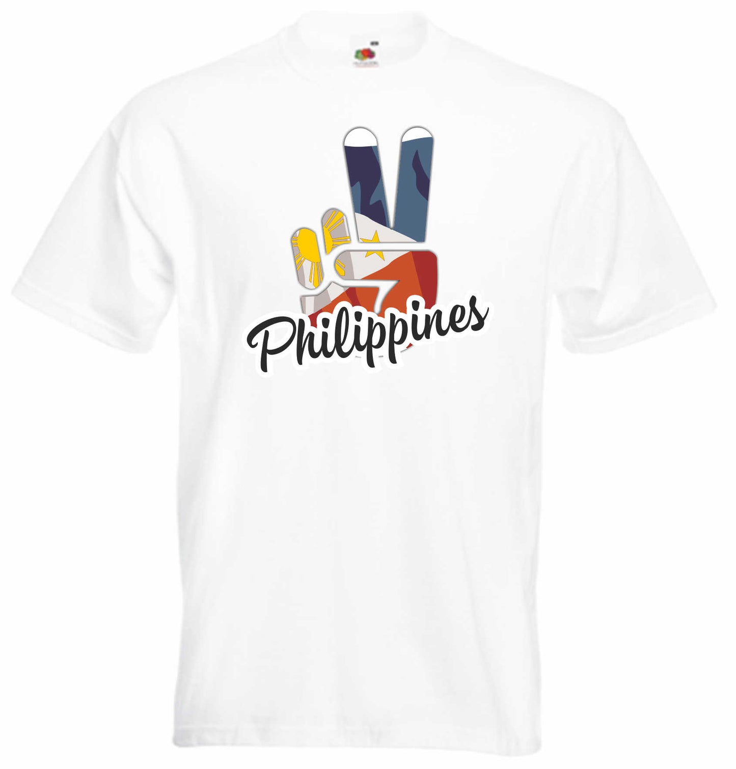 T-Shirt Herren - Victory - Flagge / Fahne - Philippines - Sieg