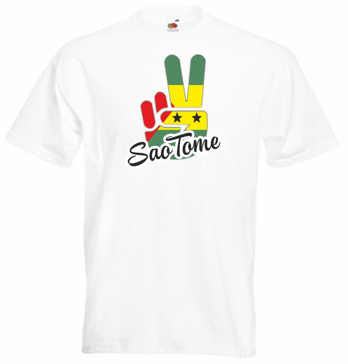 T-Shirt Herren - Victory - Flagge / Fahne - Sao Tome - Sieg