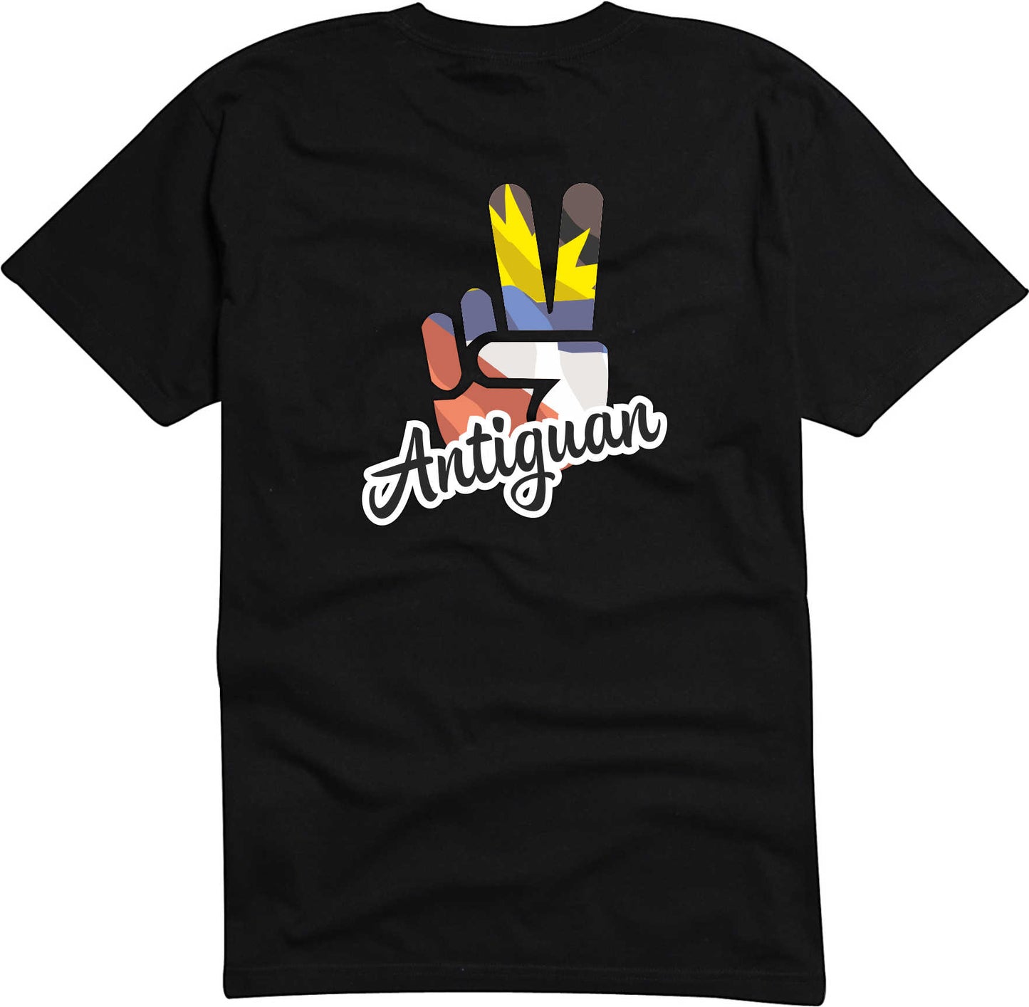 T-Shirt Herren - Victory - Flagge / Fahne - Antiguan - Sieg