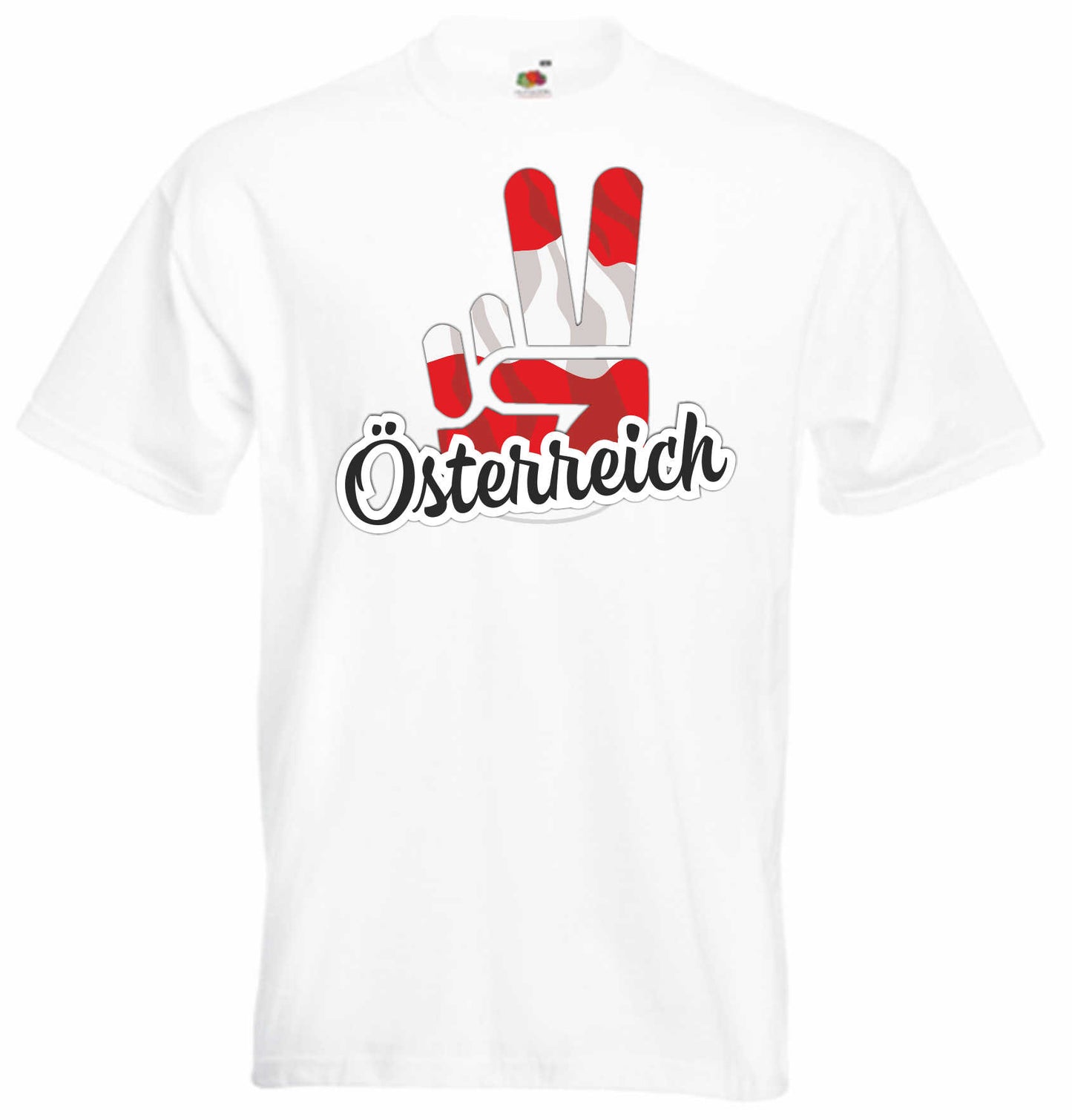 T-Shirt Herren - Victory - Flagge / Fahne - Österreich - Sieg