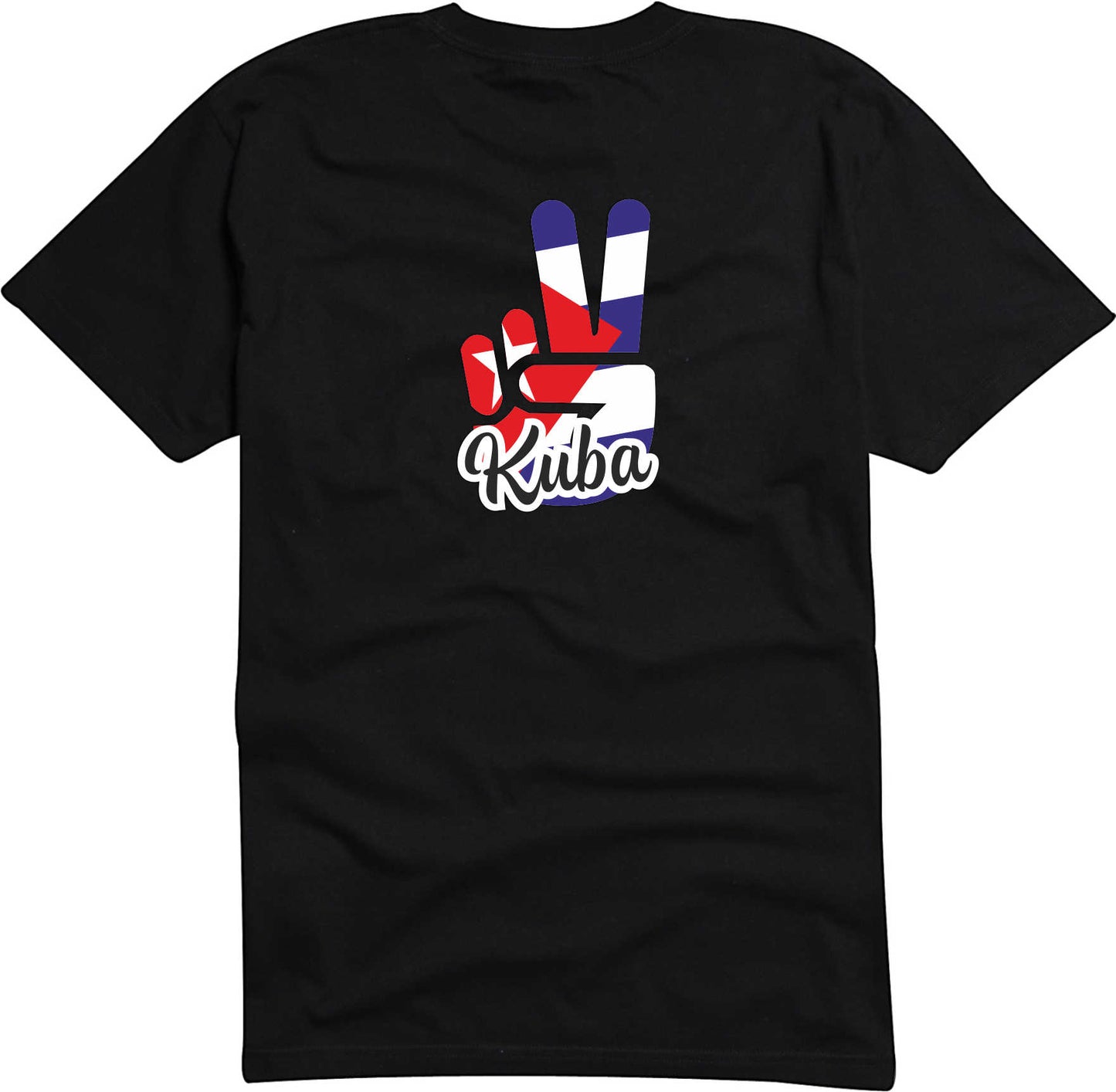 T-Shirt Herren - Victory - Flagge / Fahne - Kuba - Sieg