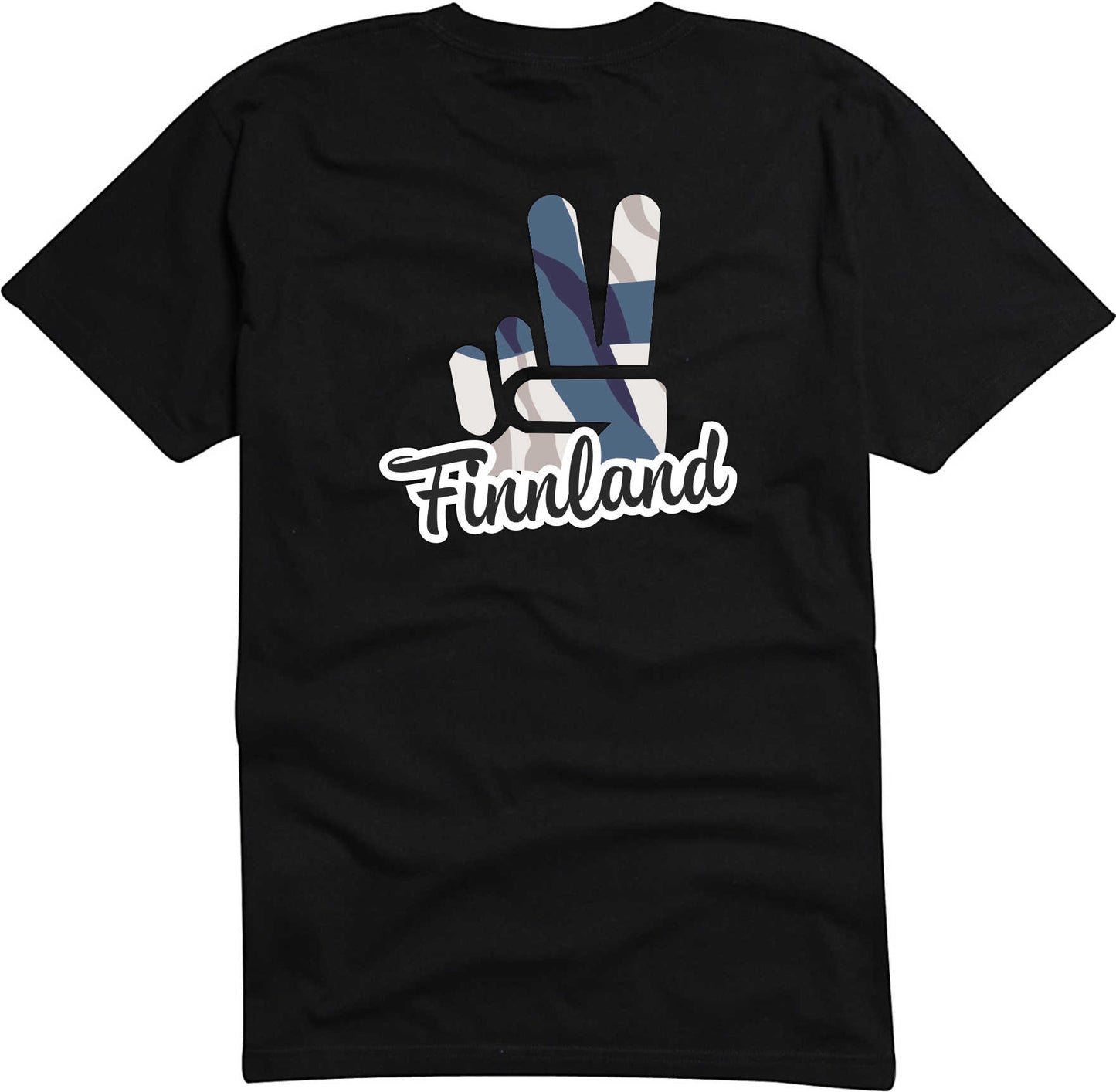 T-Shirt Herren - Victory - Flagge / Fahne - Finnland - Sieg