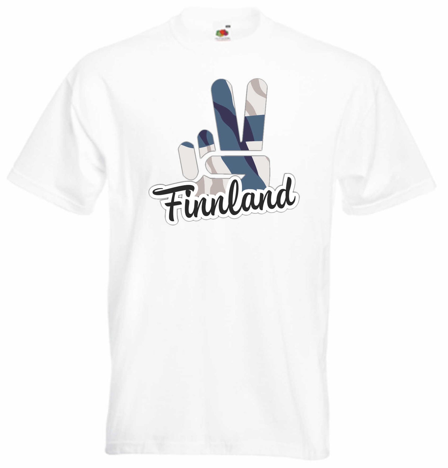 T-Shirt Herren - Victory - Flagge / Fahne - Finnland - Sieg