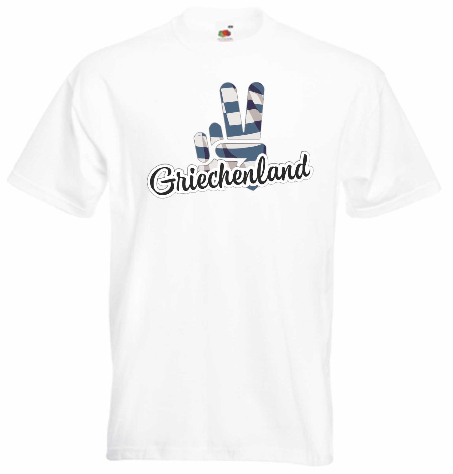 T-Shirt Herren - Victory - Flagge / Fahne - Griechenland - Sieg