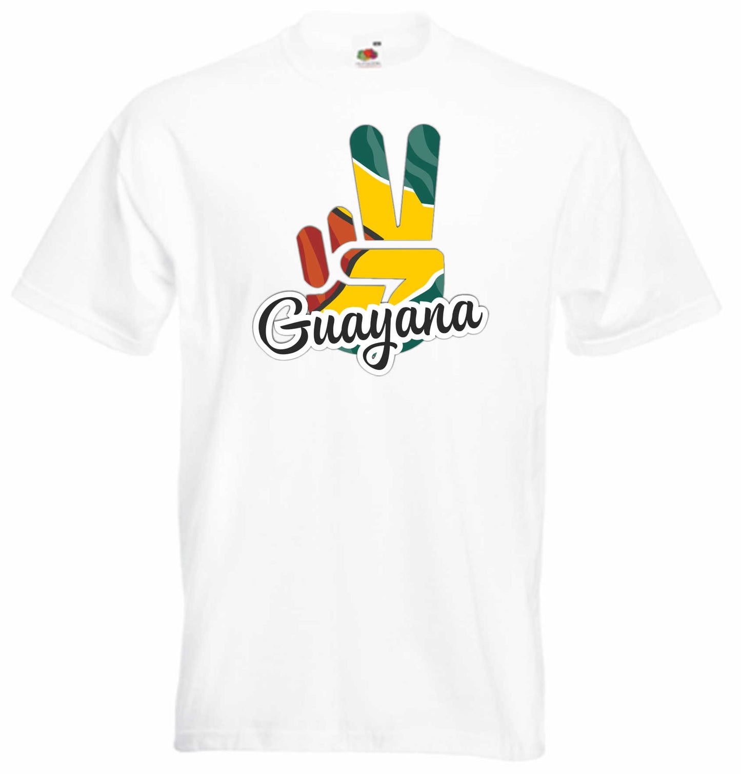 T-Shirt Herren - Victory - Flagge / Fahne - Guayana - Sieg