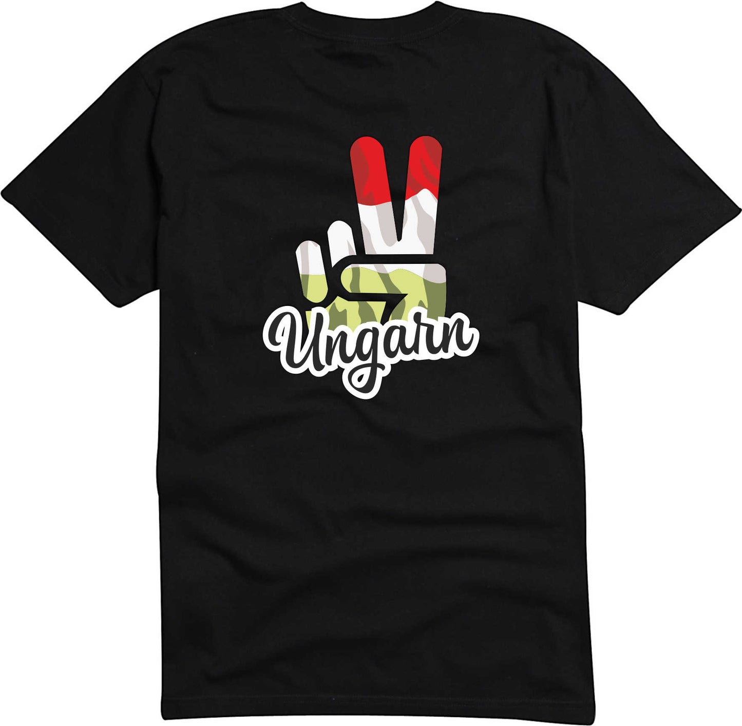 T-Shirt Herren - Victory - Flagge / Fahne - Ungarn - Sieg