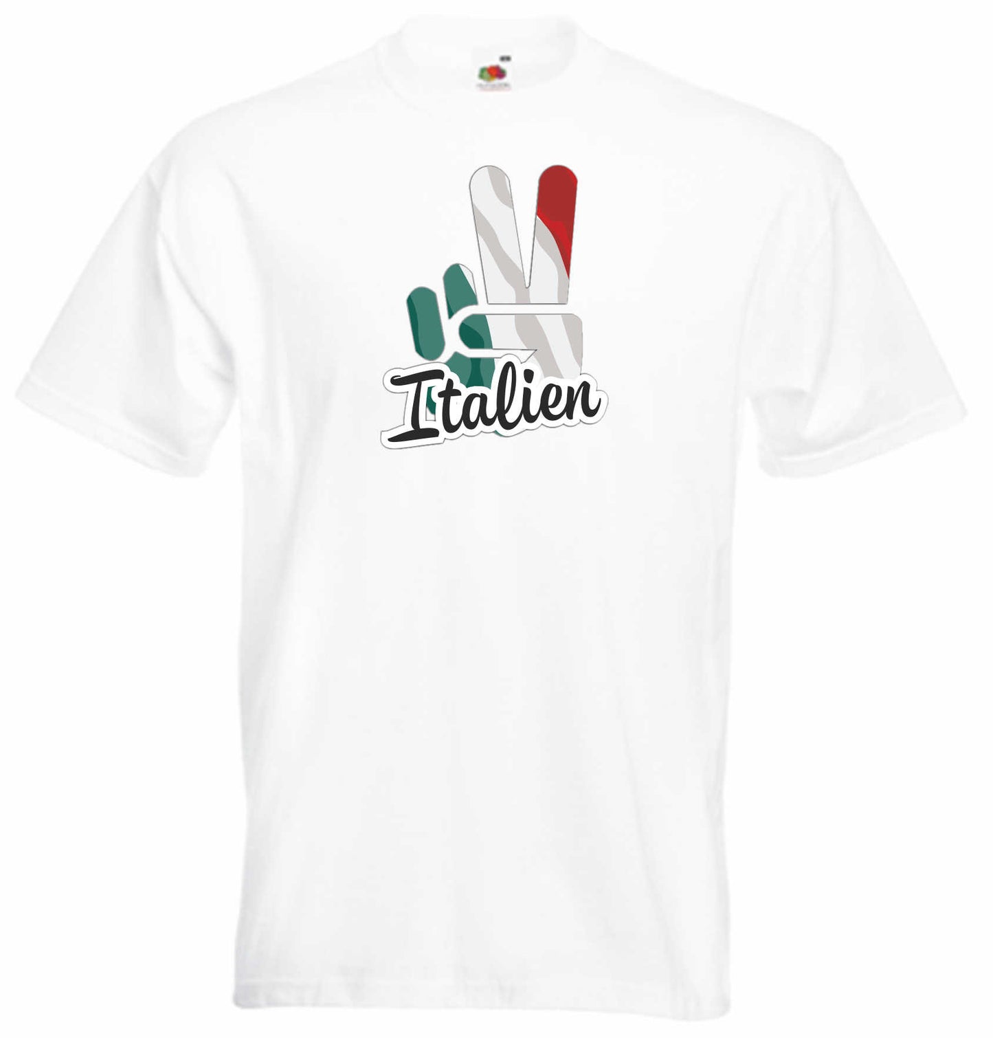 T-Shirt Herren - Victory - Flagge / Fahne - Italien - Sieg