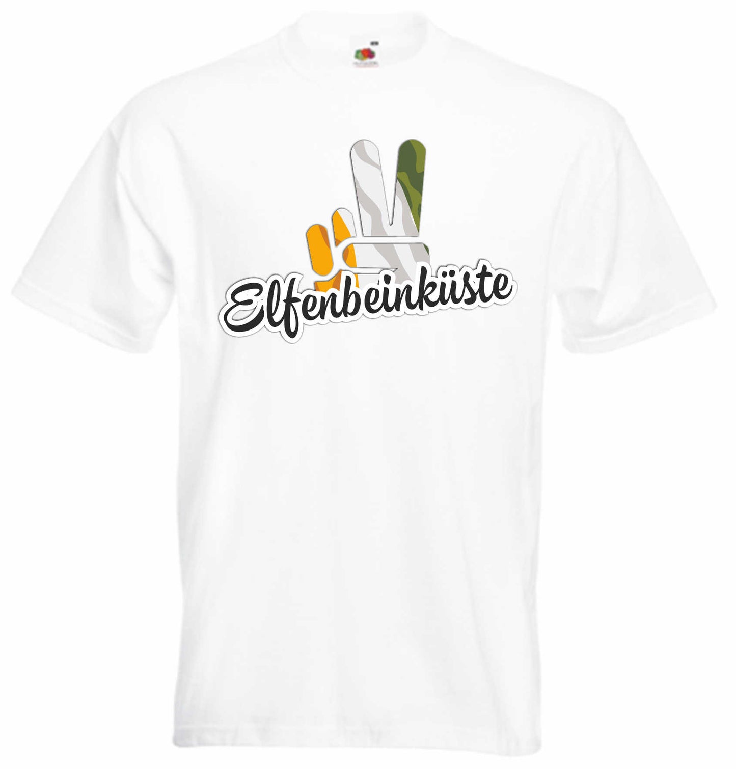 T-Shirt Herren - Victory - Flagge / Fahne - Elfenbeinküste - Sieg