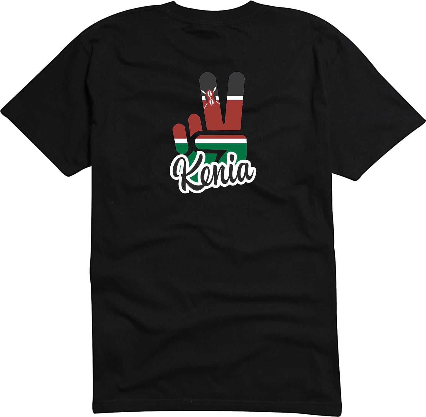 T-Shirt Herren - Victory - Flagge / Fahne - Kenia - Sieg