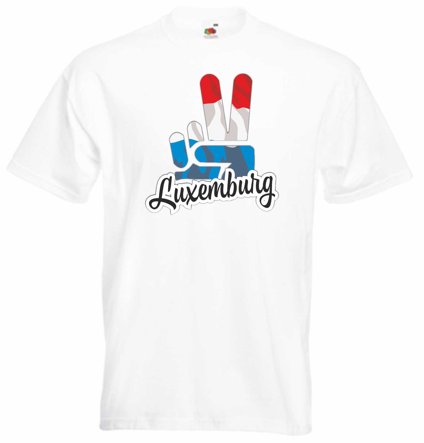 T-Shirt Herren - Victory - Flagge / Fahne - Luxemburg - Sieg