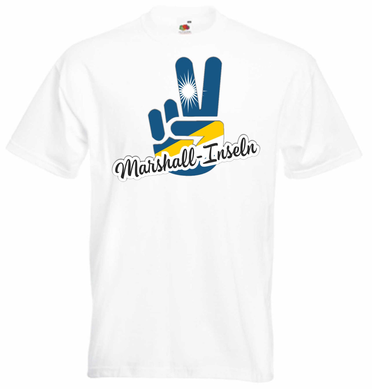 T-Shirt Herren - Victory - Flagge / Fahne - Marshall-Inseln - Sieg