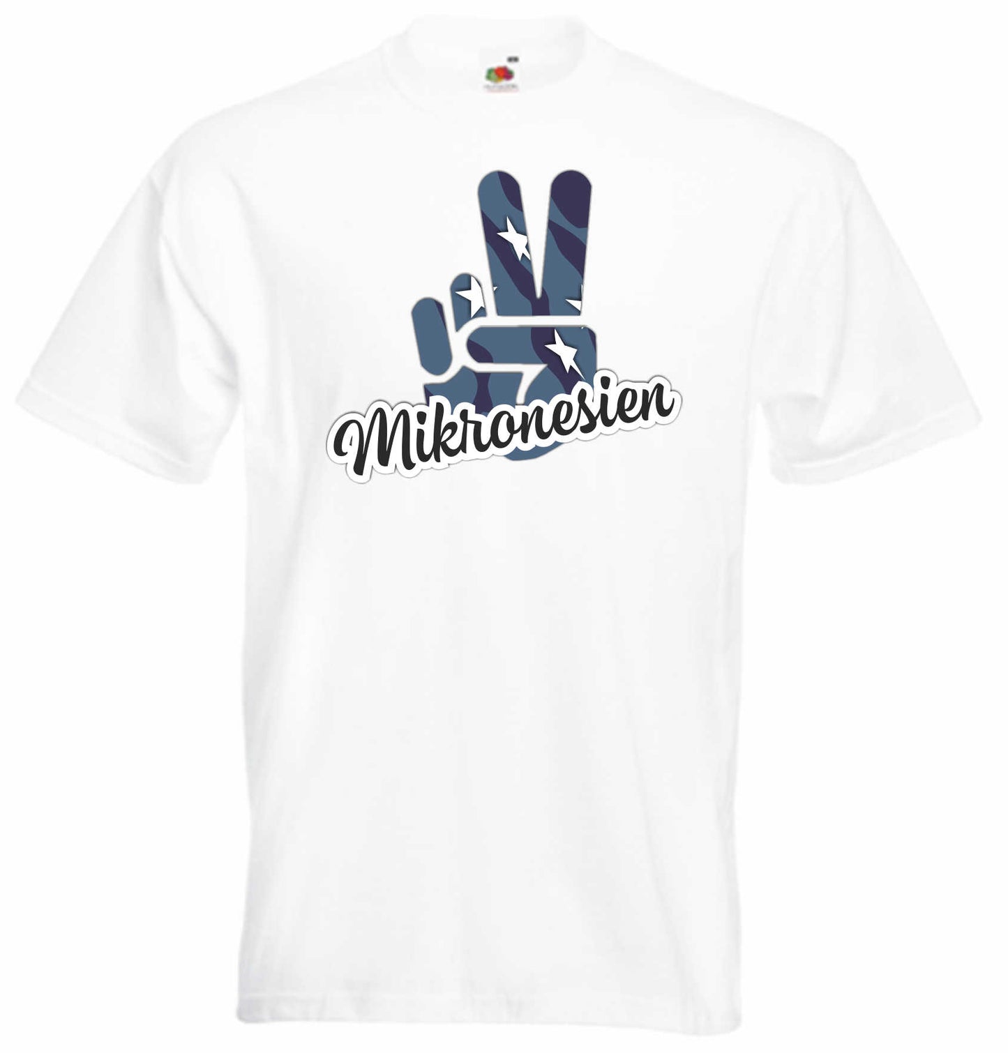 T-Shirt Herren - Victory - Flagge / Fahne - Mikronesien - Sieg