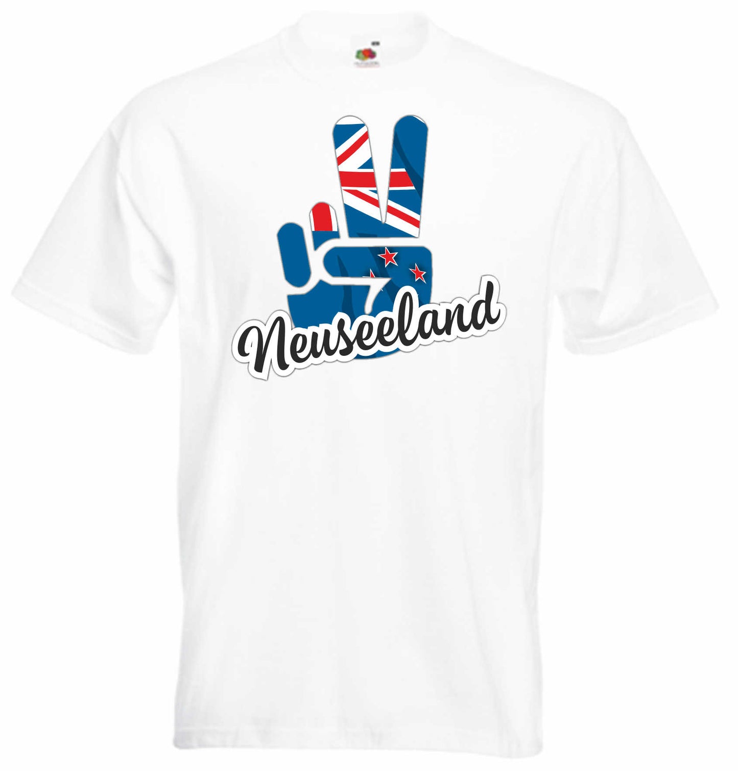 T-Shirt Herren - Victory - Flagge / Fahne - Neuseeland - Sieg