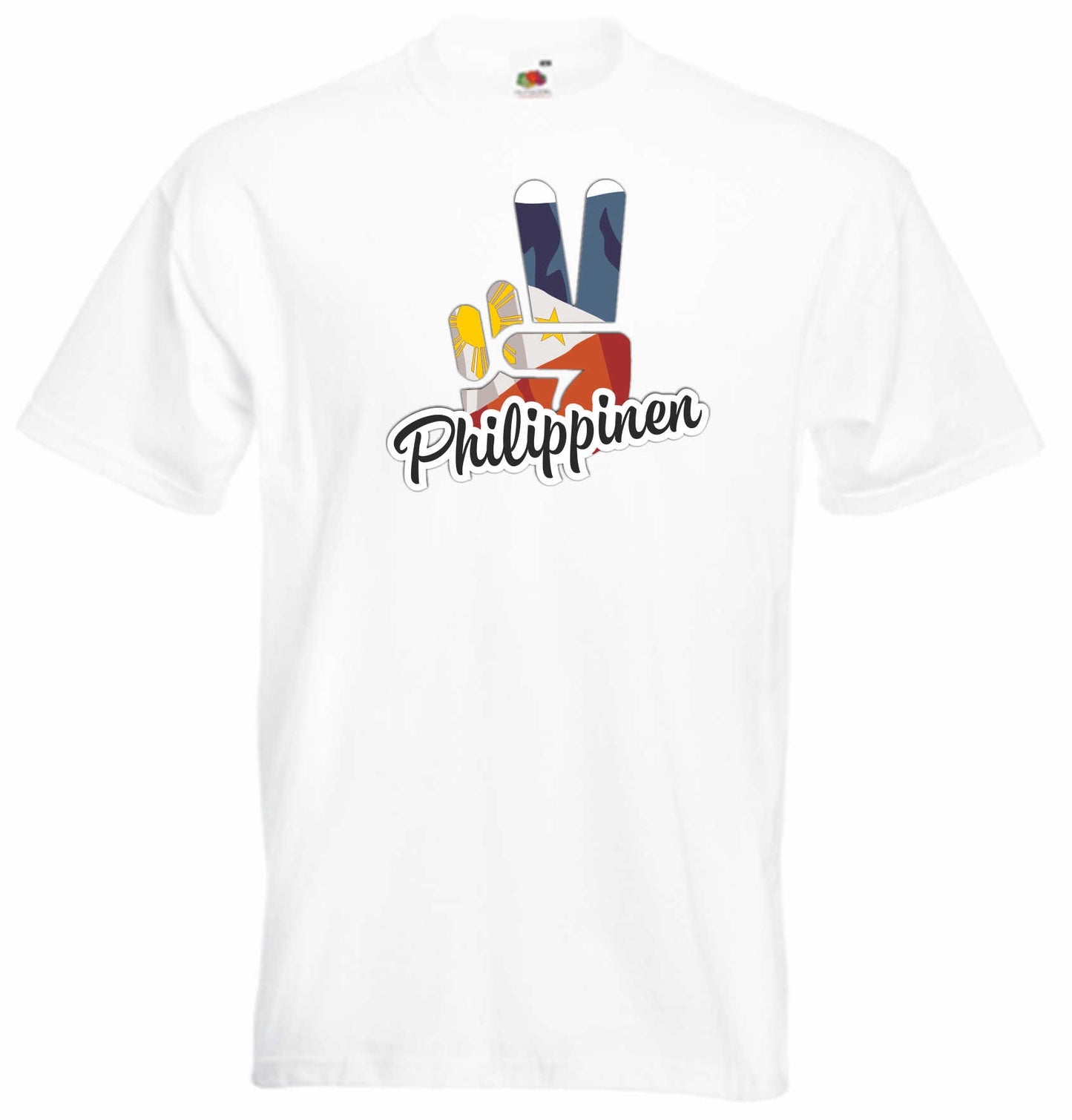 T-Shirt Herren - Victory - Flagge / Fahne - Philippinen - Sieg