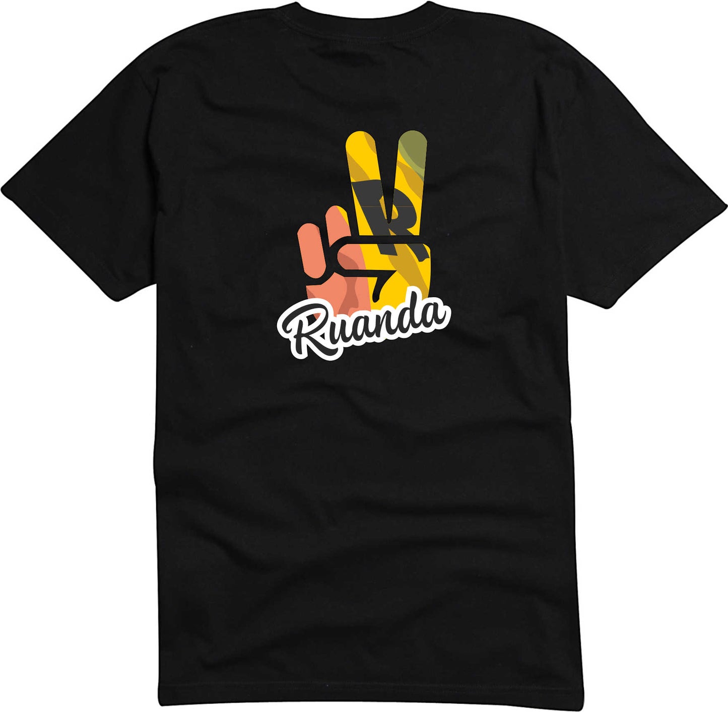 T-Shirt Herren - Victory - Flagge / Fahne - Ruanda - Sieg