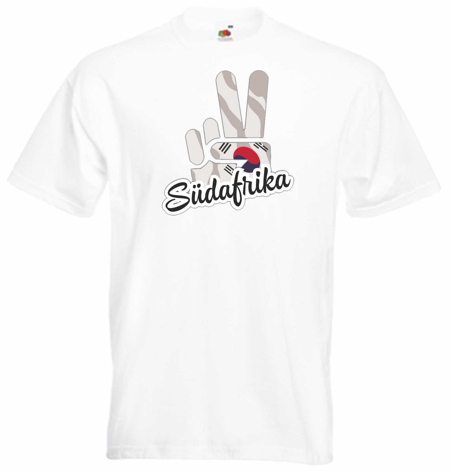 T-Shirt Herren - Victory - Flagge / Fahne - Südafrika - Sieg