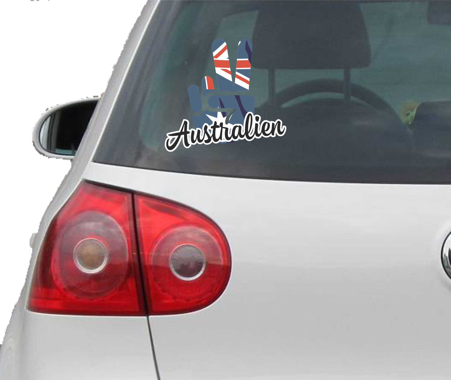 Aufkleber - Autoaufkleber - Australien - Victory - Sieg - Heckscheibe