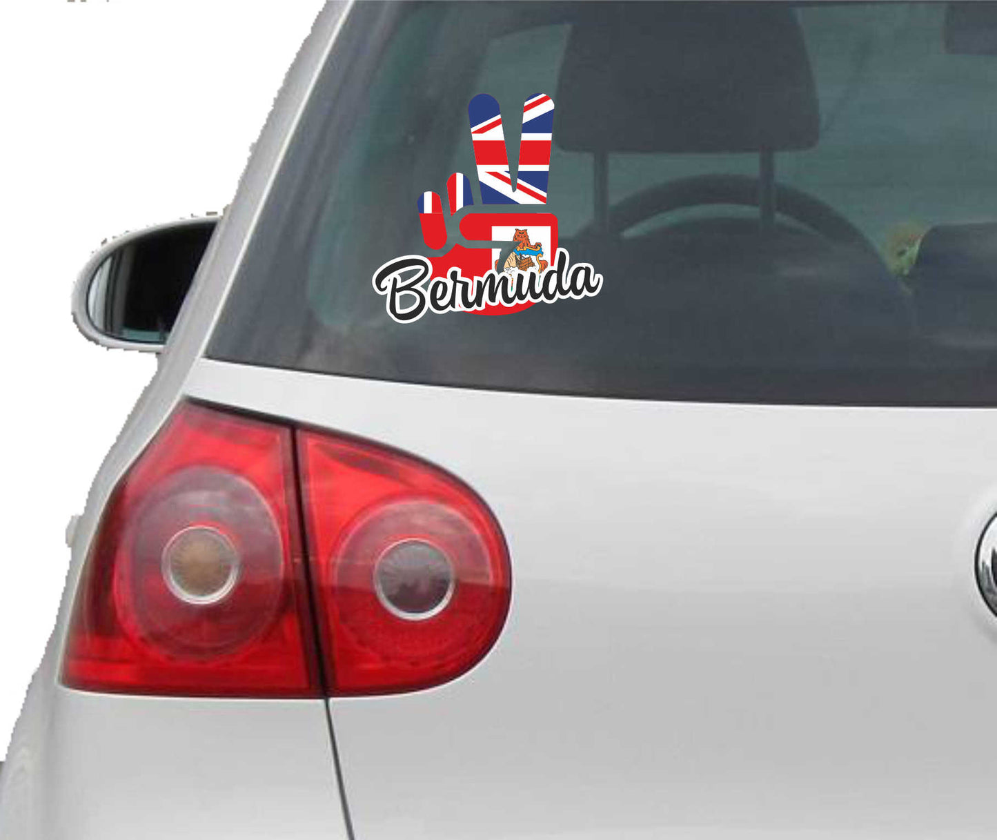 Aufkleber - Autoaufkleber - Bermuda - Victory - Sieg - Heckscheibe