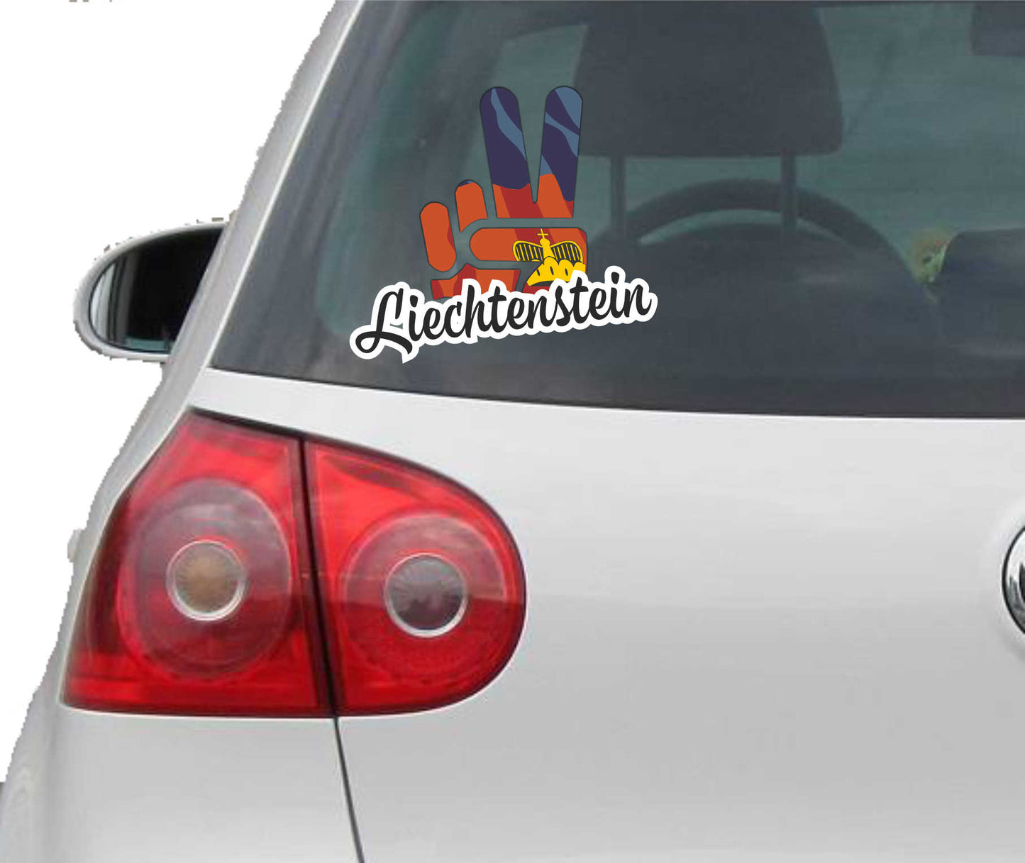 Aufkleber - Autoaufkleber - Libya - Victory - Sieg - Heckscheibe
