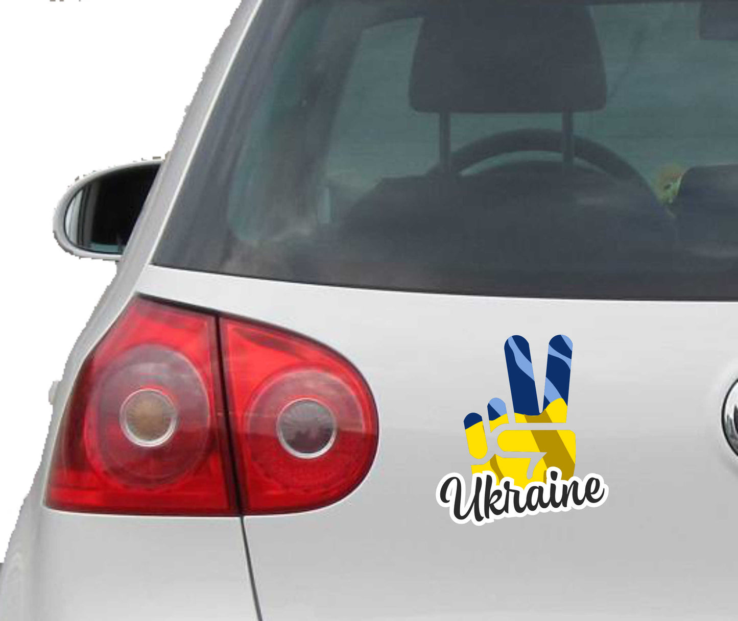 Aufkleber - Autoaufkleber - Ukraine - Victory - Sieg - Heckscheibe