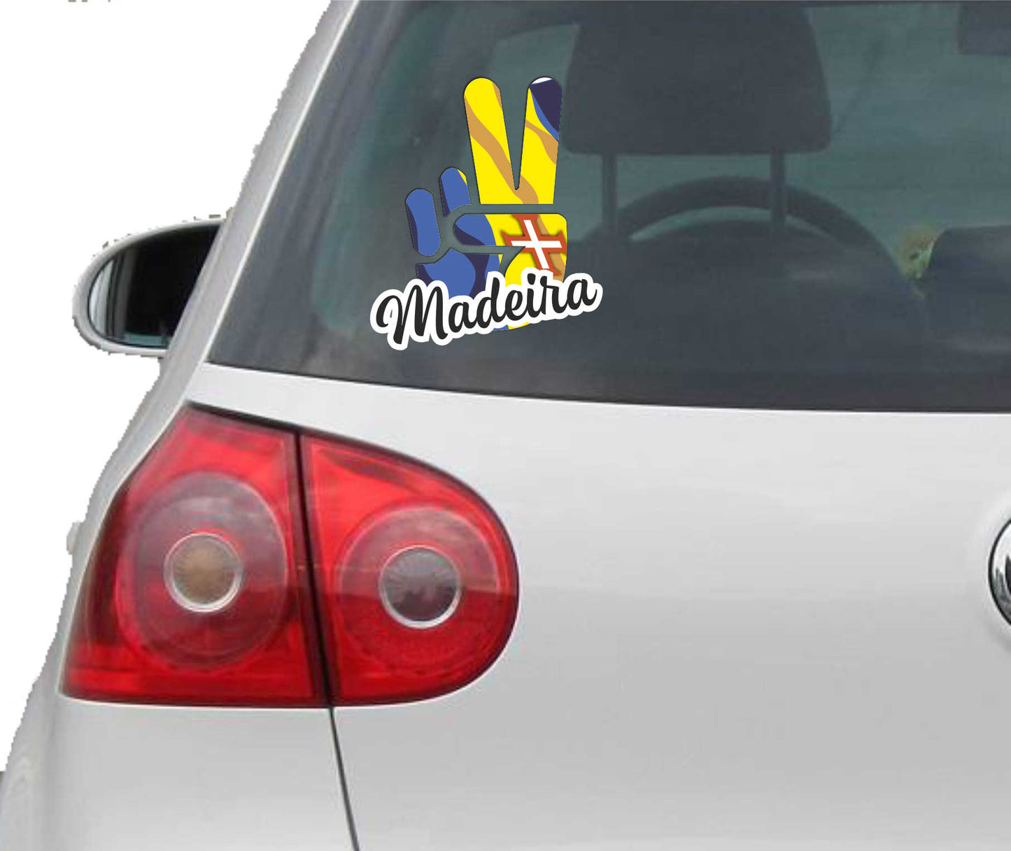 Aufkleber - Autoaufkleber - Madeira - Victory - Sieg - Heckscheibe
