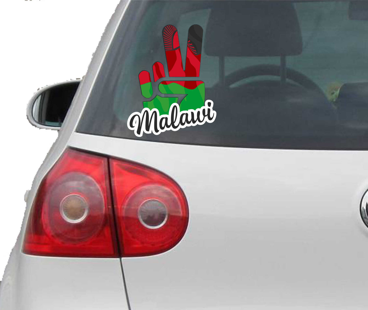 Aufkleber - Autoaufkleber - Malawi - Victory - Sieg - Heckscheibe