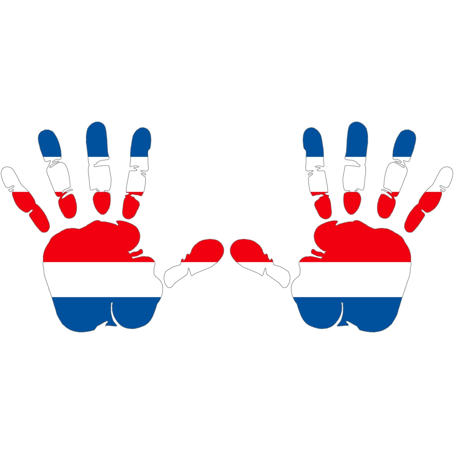 Aufkleber - Autoaufkleber - Costa Rica - Heckscheibenaufkleber