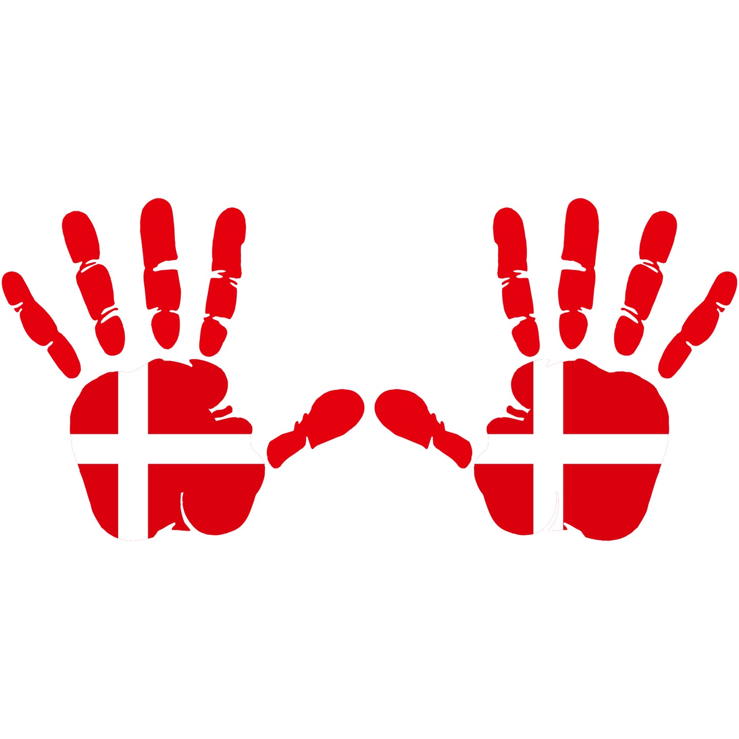 Aufkleber - Autoaufkleber - Dänemark - Heckscheibenaufkleber