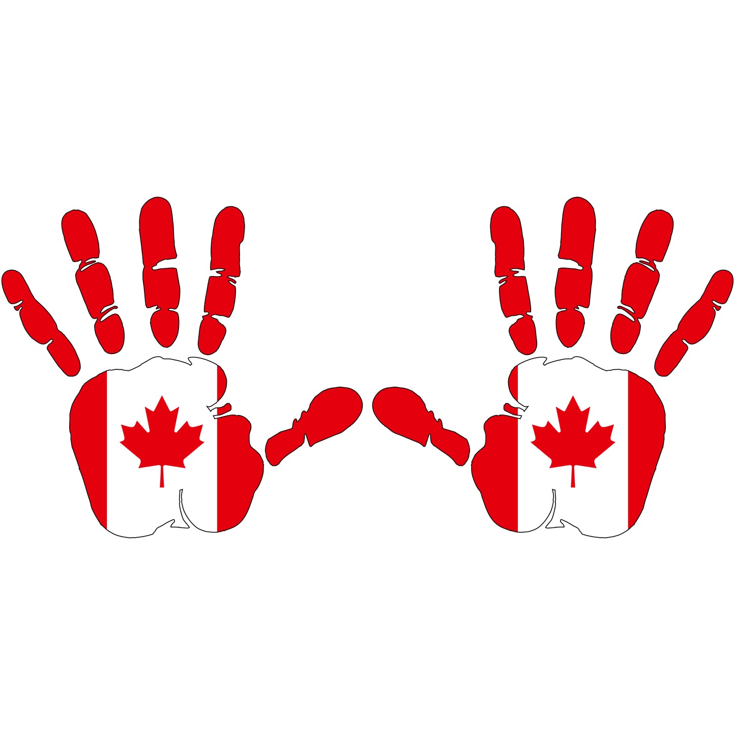 Aufkleber - Autoaufkleber - Kanada - Heckscheibenaufkleber