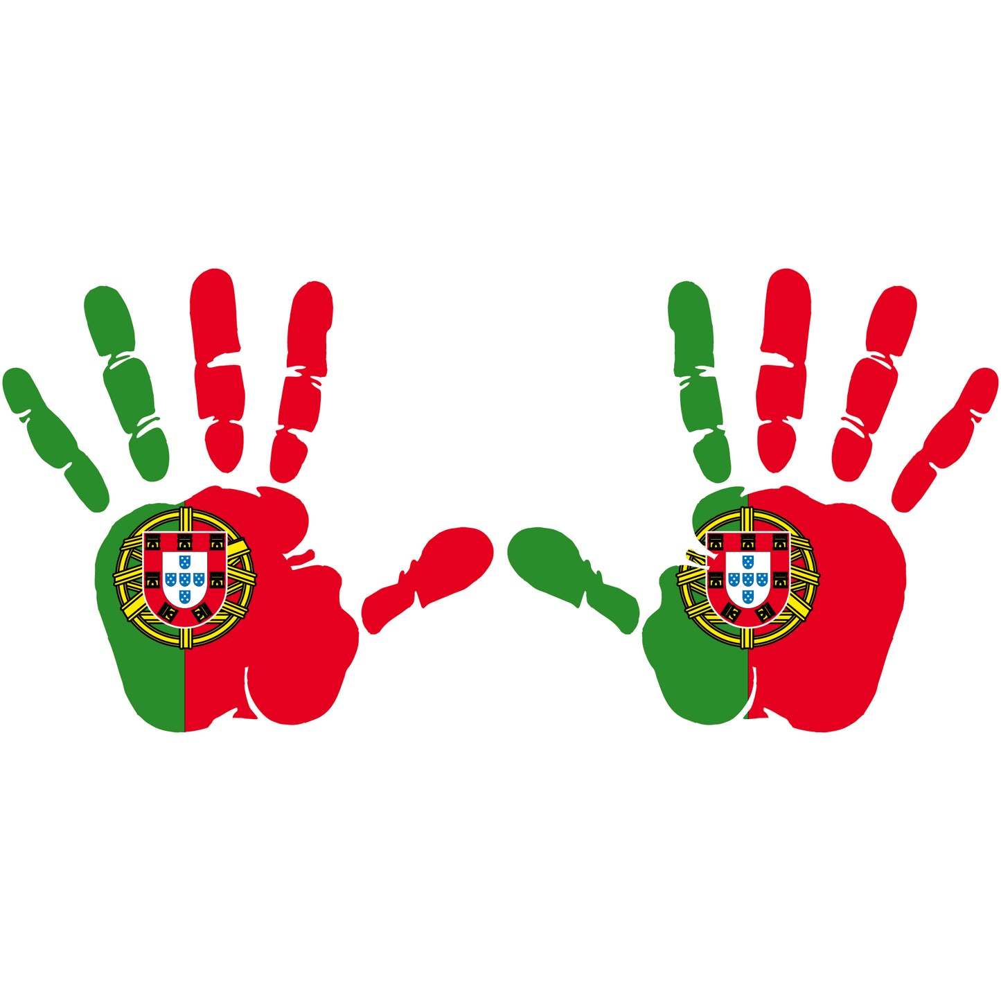 Aufkleber - Autoaufkleber - Portugal - Heckscheibenaufkleber