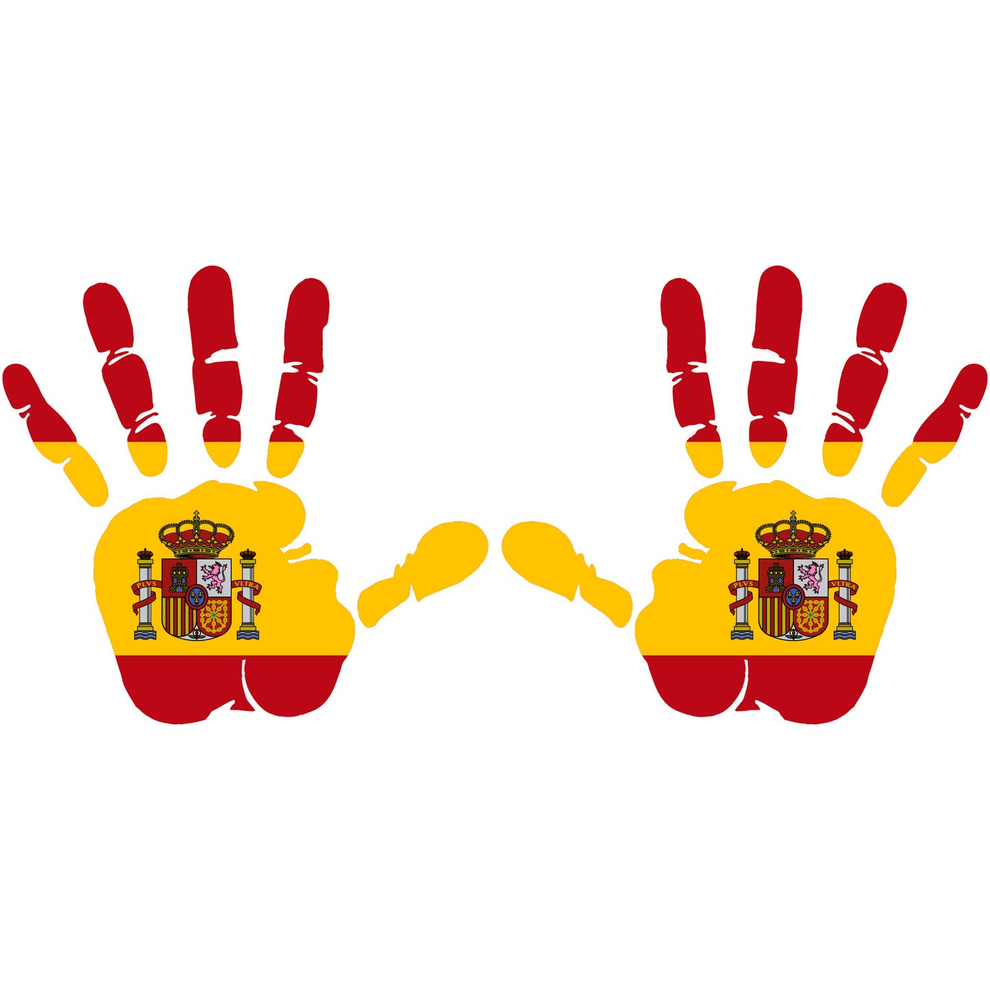 Aufkleber - Autoaufkleber - Spanien - Heckscheibenaufkleber