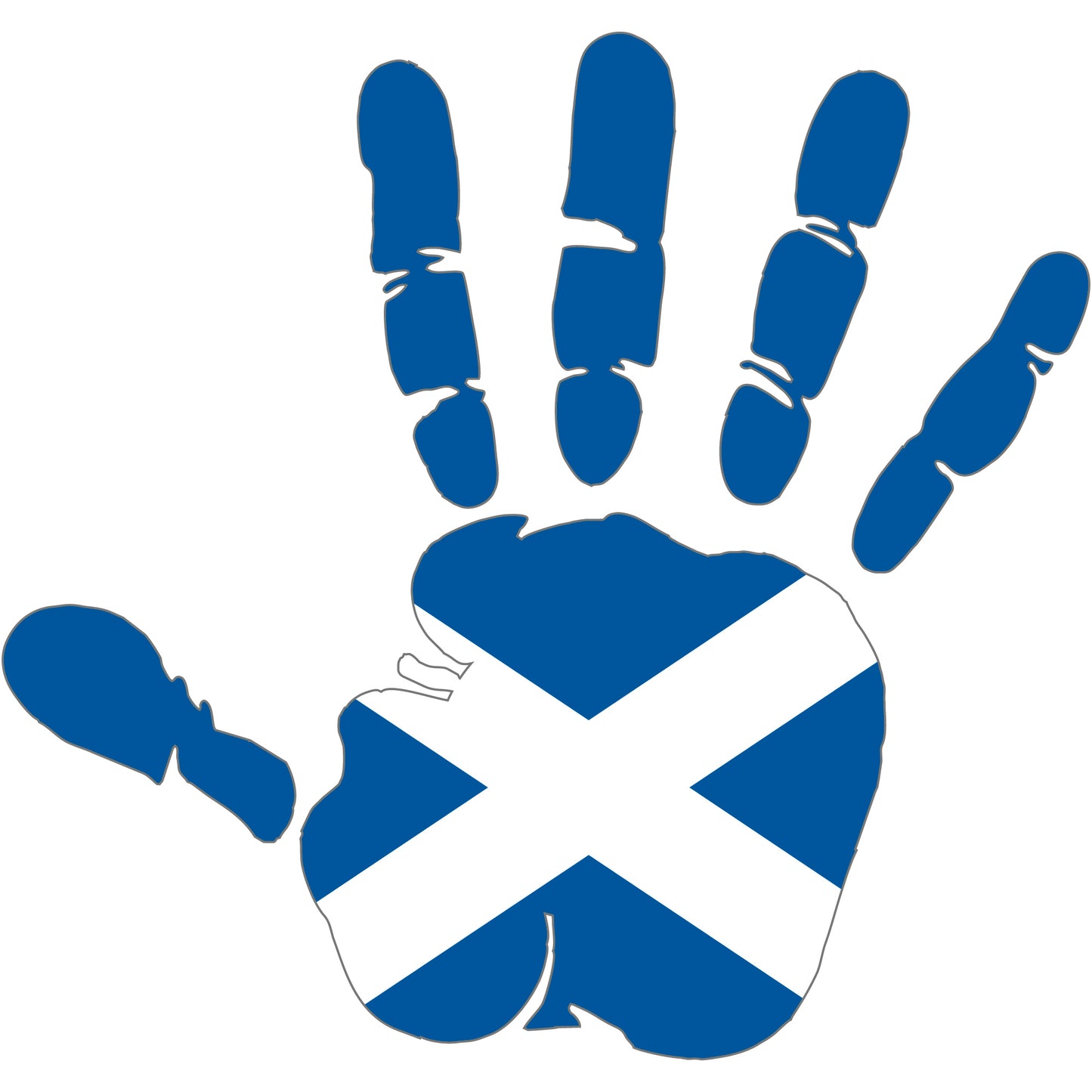 Aufkleber - Autoaufkleber - Schottland - Heckscheibenaufkleber