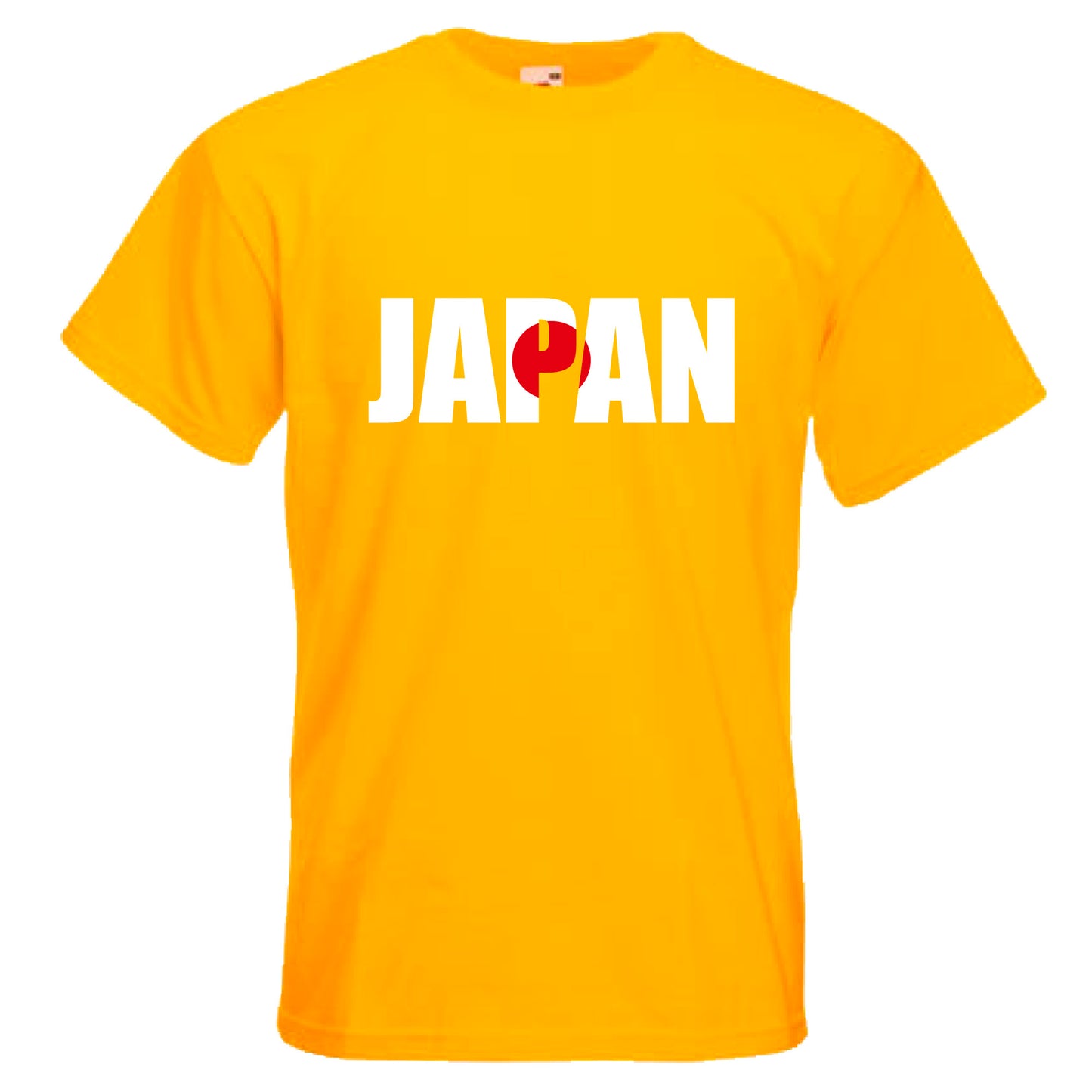 INDIGOS UG - T-Shirt Herren - Japan - Schriftzug - Fussball