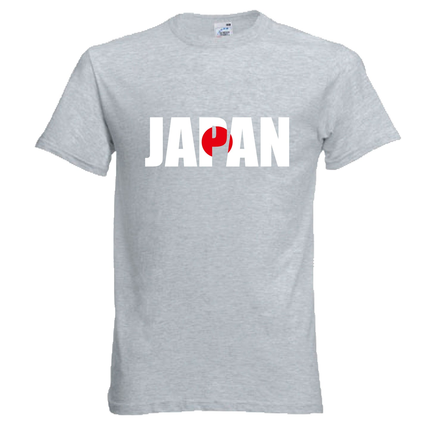 INDIGOS UG - T-Shirt Herren - Japan - Schriftzug - Fussball