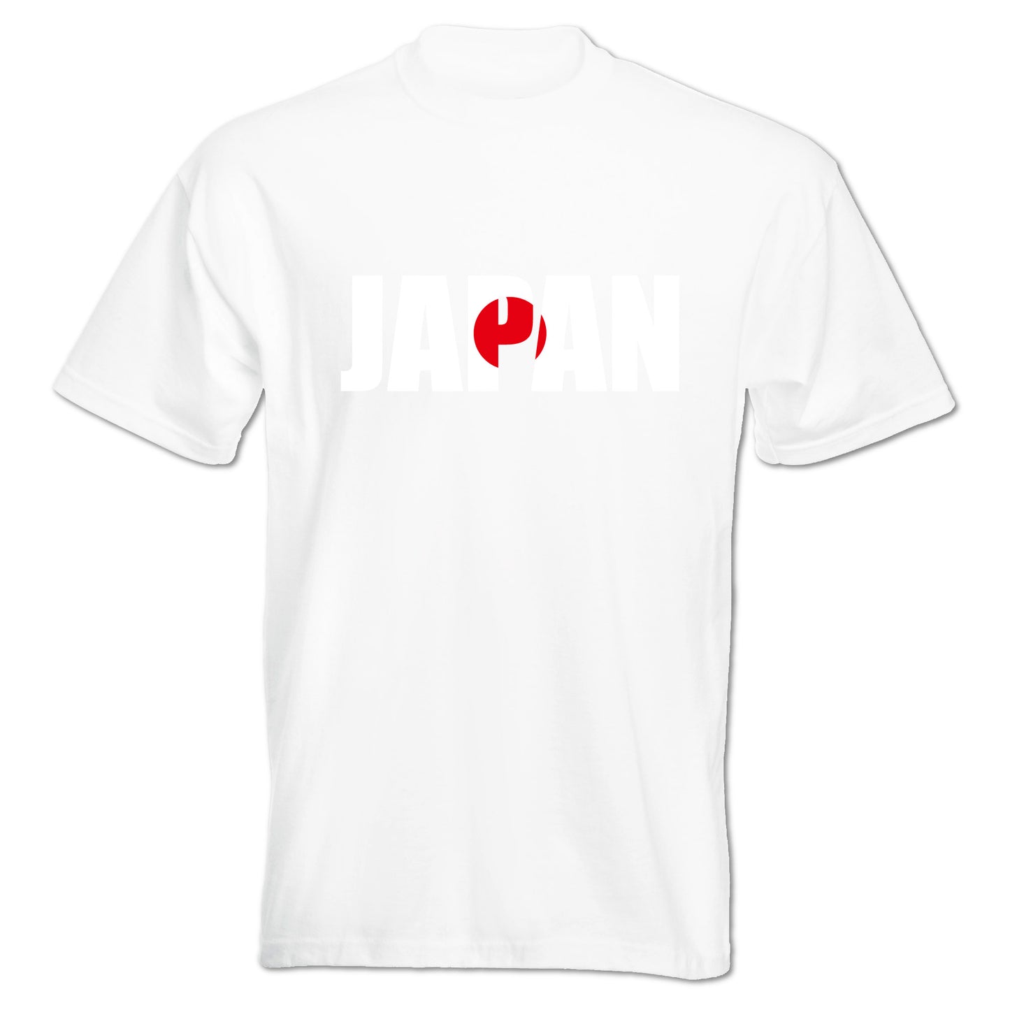 INDIGOS UG - T-Shirt Herren - Japan - Schriftzug - Fussball