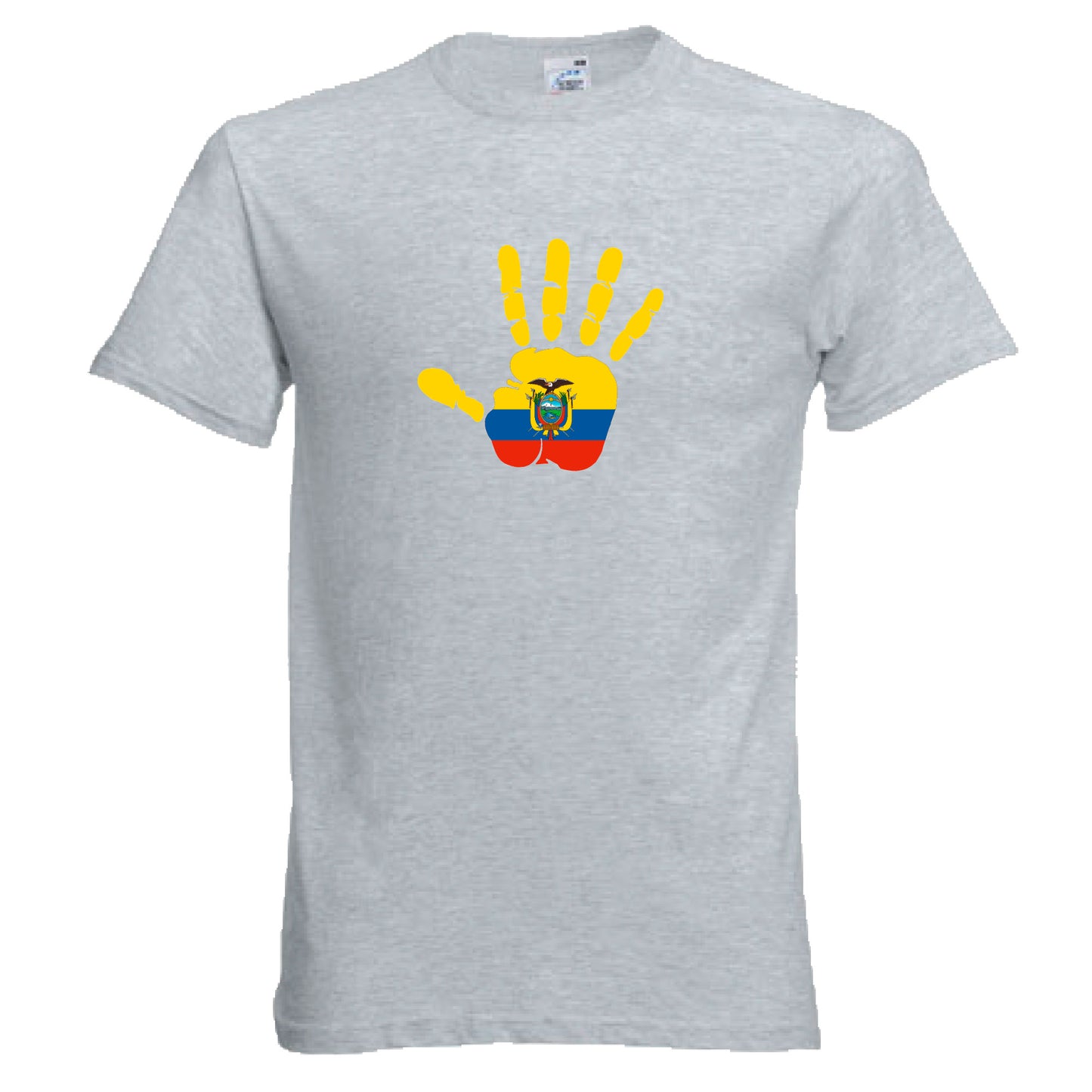 INDIGOS UG - T-Shirt Herren - Ecuador - Hand - Fussball