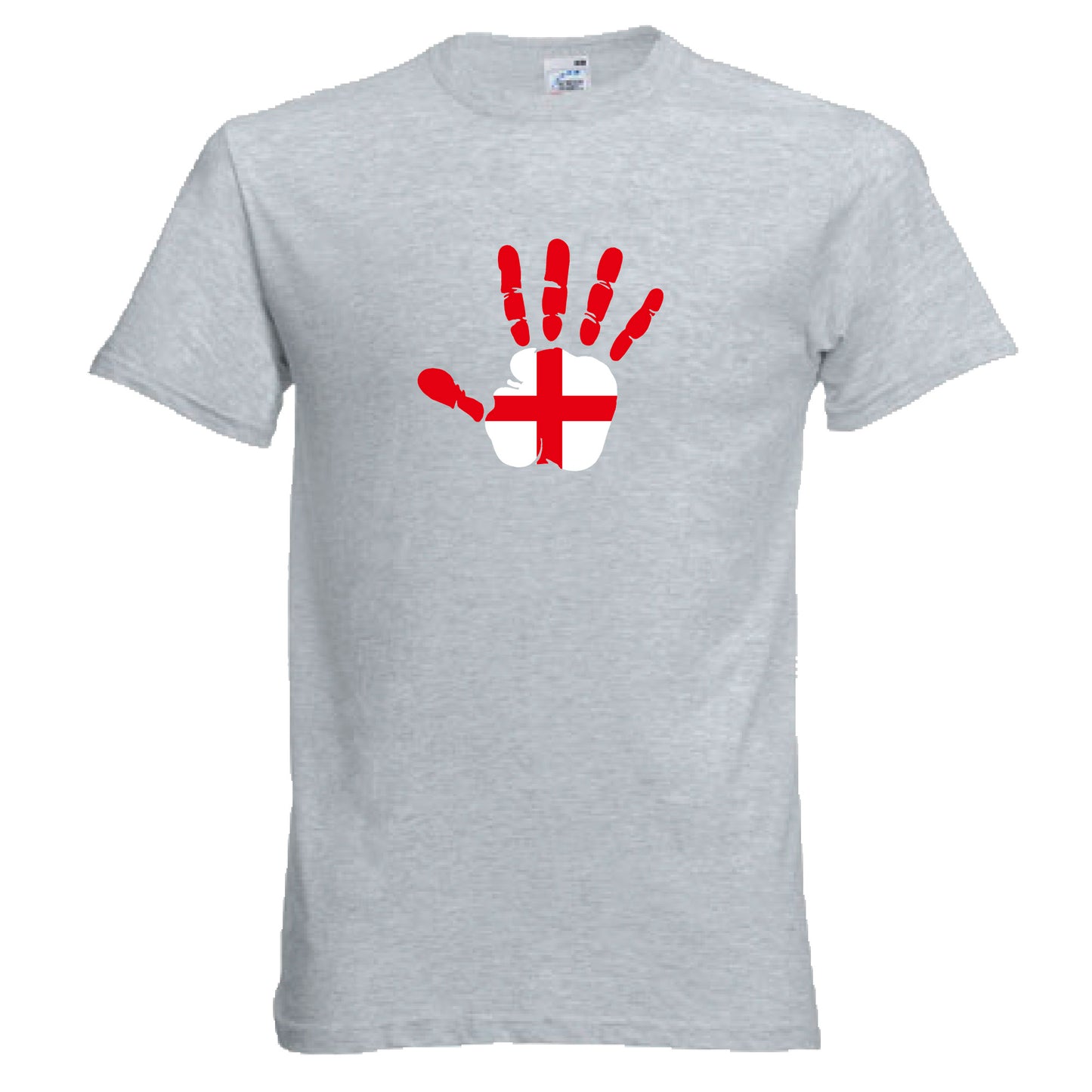 INDIGOS UG - T-Shirt Herren - England - Hand - Fussball