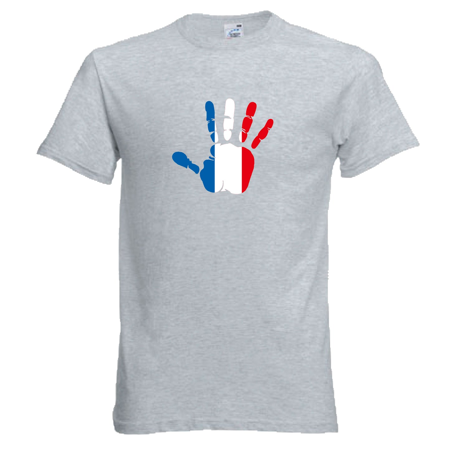 INDIGOS UG - T-Shirt Herren - Frankreich - Hand - Fussball