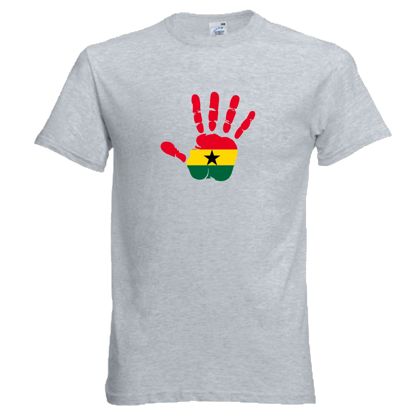 INDIGOS UG - T-Shirt Herren - Ghana - Hand - Fussball