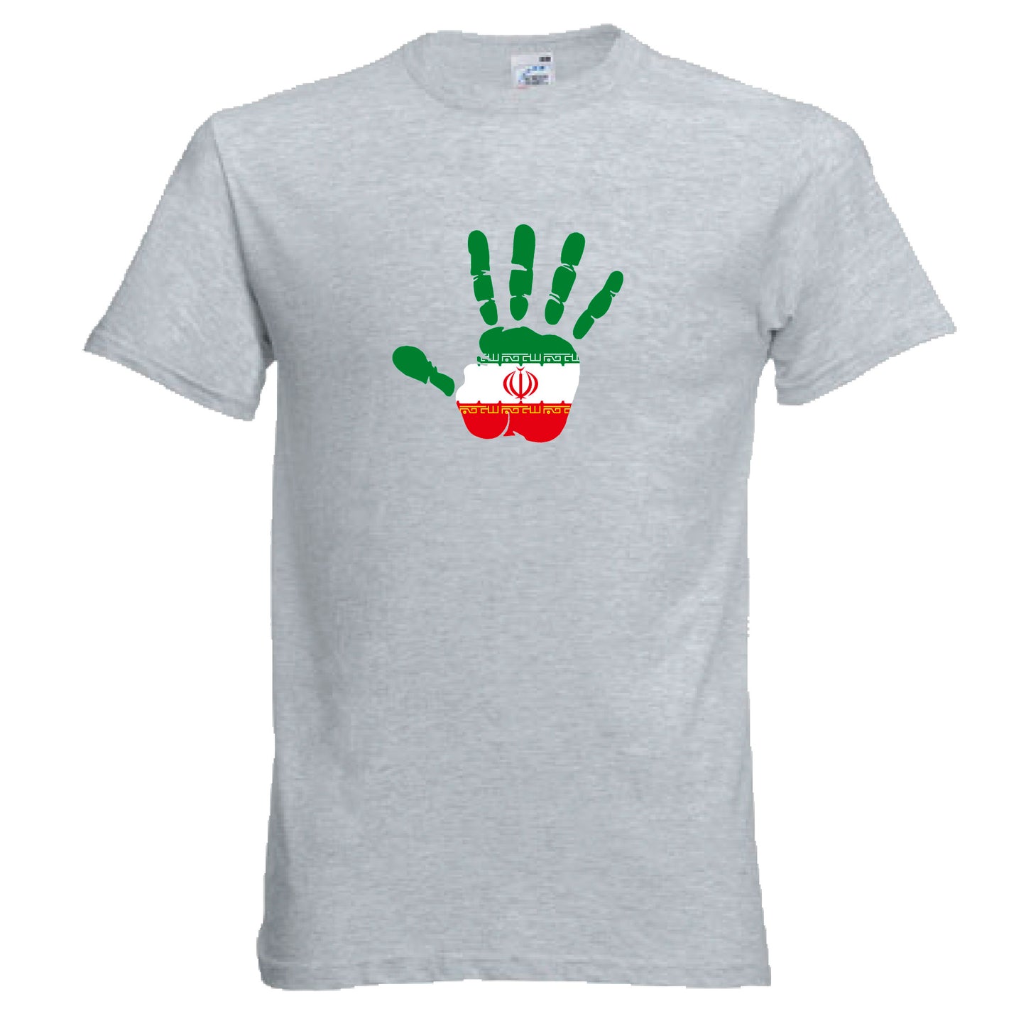 INDIGOS UG - T-Shirt Herren - Iran - Hand - Fussball