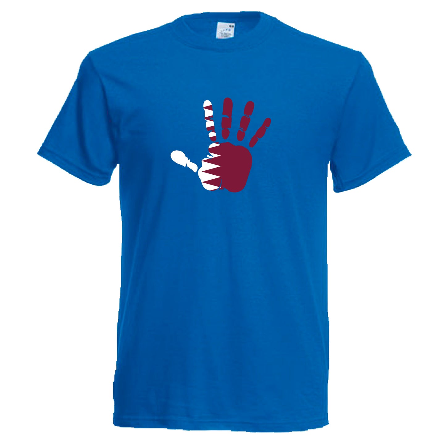 INDIGOS UG - T-Shirt Herren - Katar - Hand - Fussball