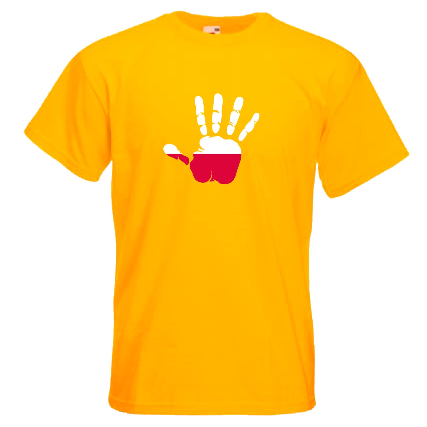 INDIGOS UG - T-Shirt Herren - Polen - Hand - Fussball