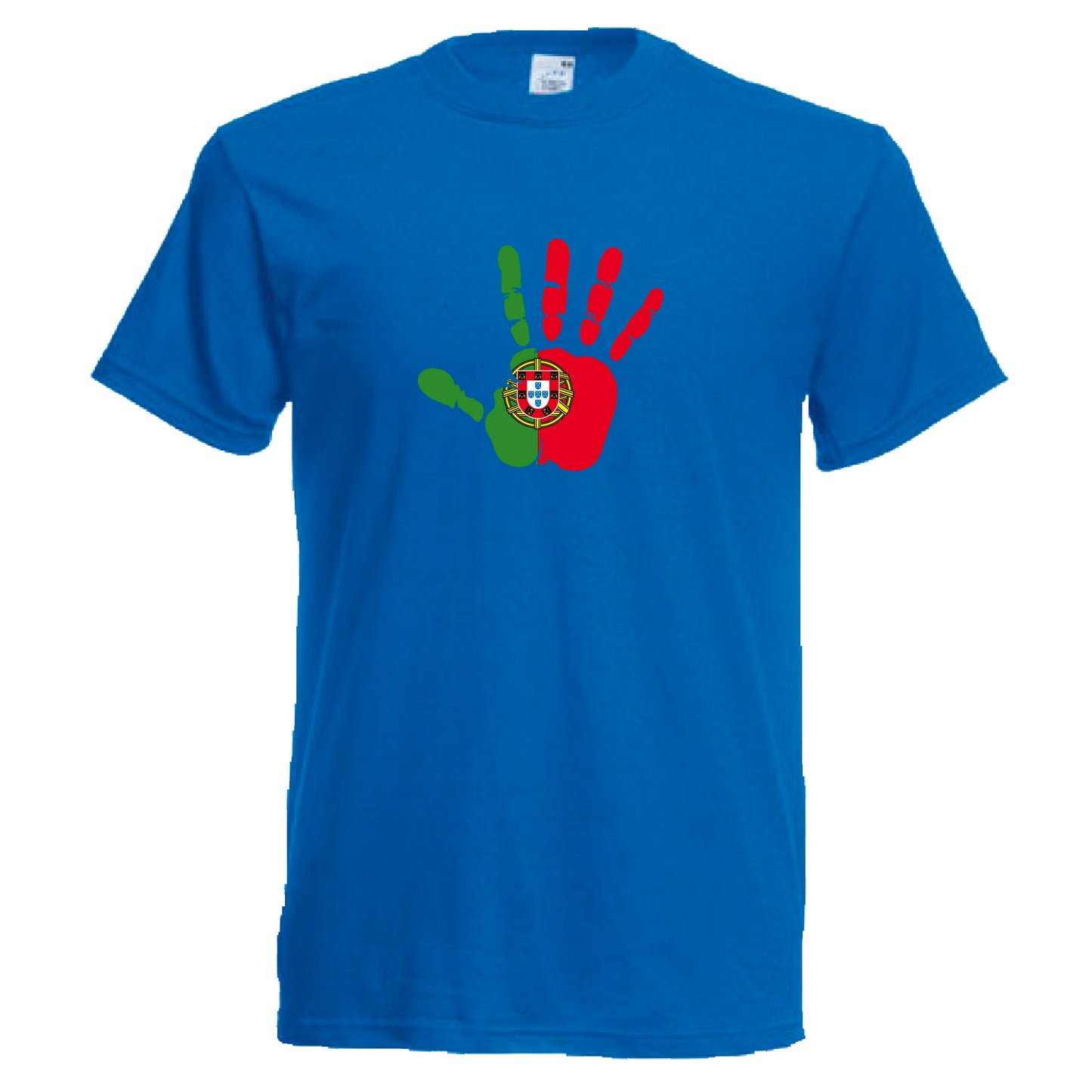 INDIGOS UG - T-Shirt Herren - Portugal - Hand - Fussball