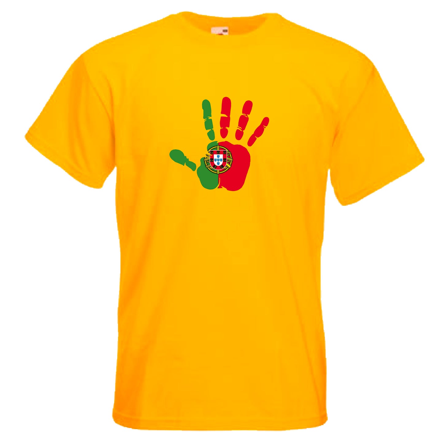 INDIGOS UG - T-Shirt Herren - Portugal - Hand - Fussball