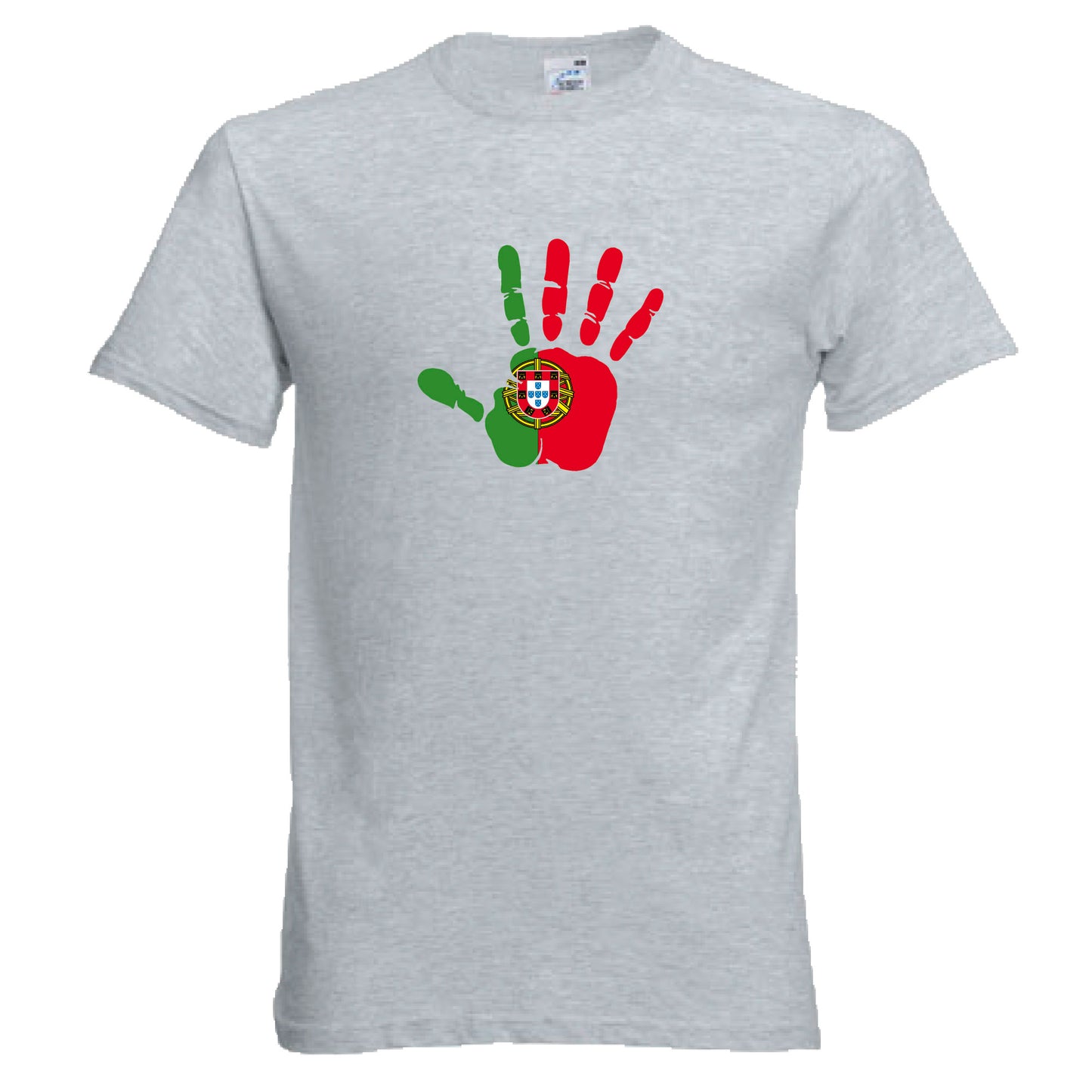 INDIGOS UG - T-Shirt Herren - Portugal - Hand - Fussball