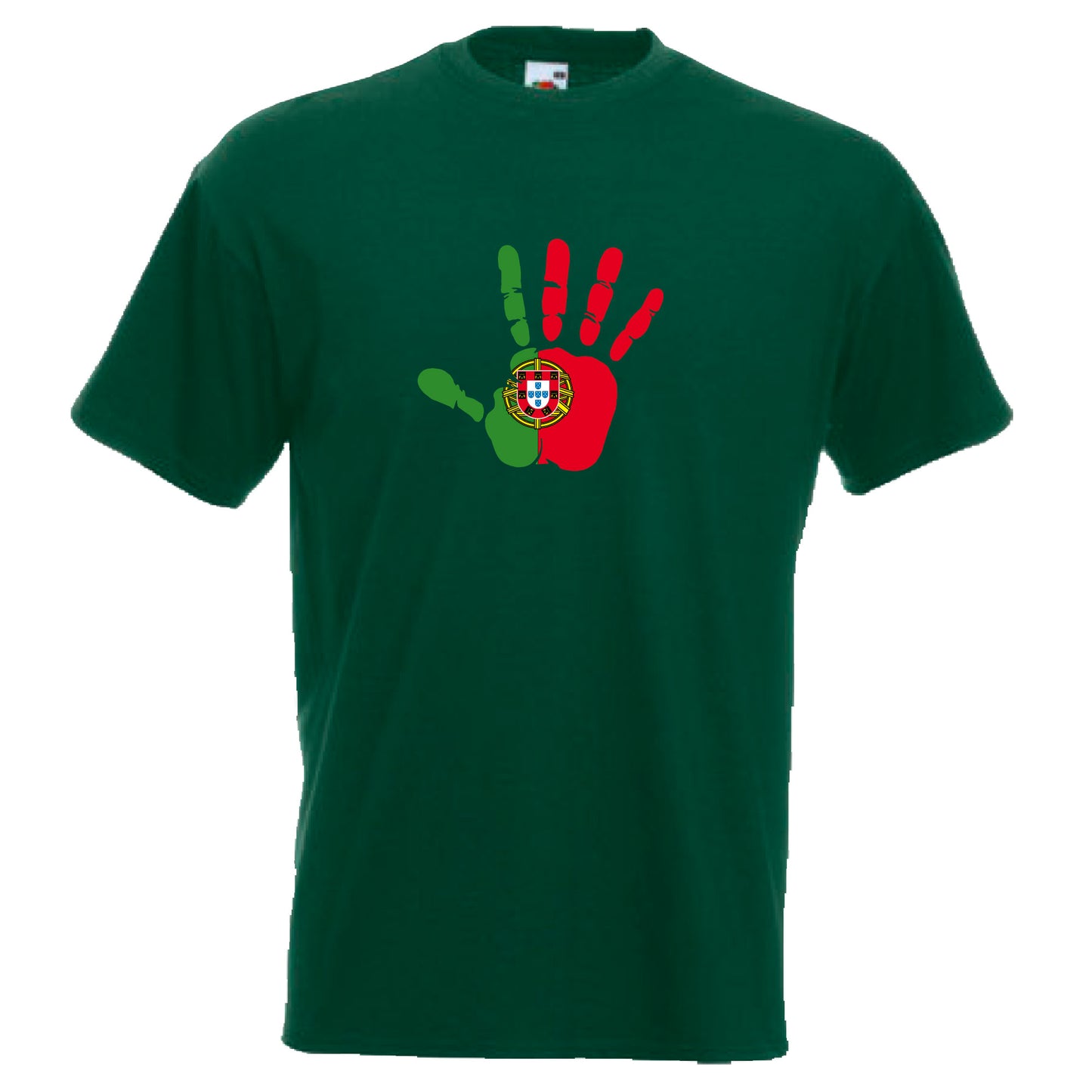 INDIGOS UG - T-Shirt Herren - Portugal - Hand - Fussball