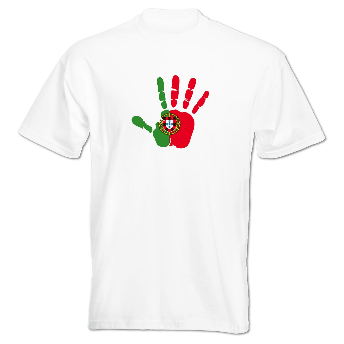 INDIGOS UG - T-Shirt Herren - Portugal - Hand - Fussball