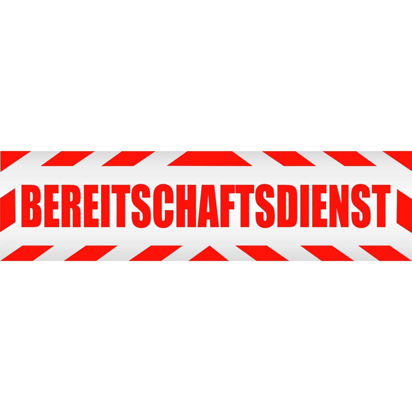 Magnetschild - Bereitschaftsdienst - Magnetfolie für Auto - LKW - Truck - Baustelle - Firma